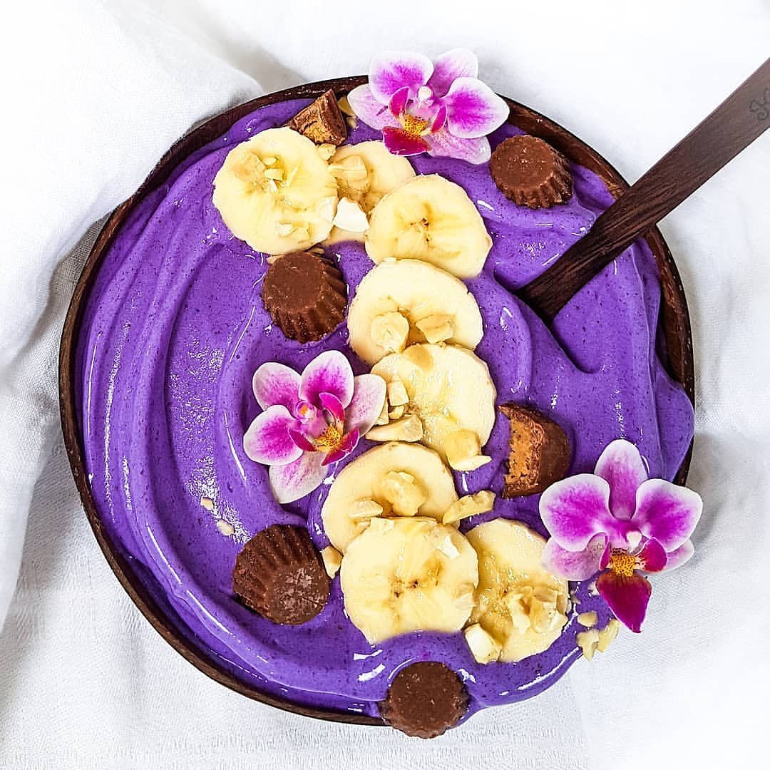 Butterfly Pea Magic Protein Smoothie