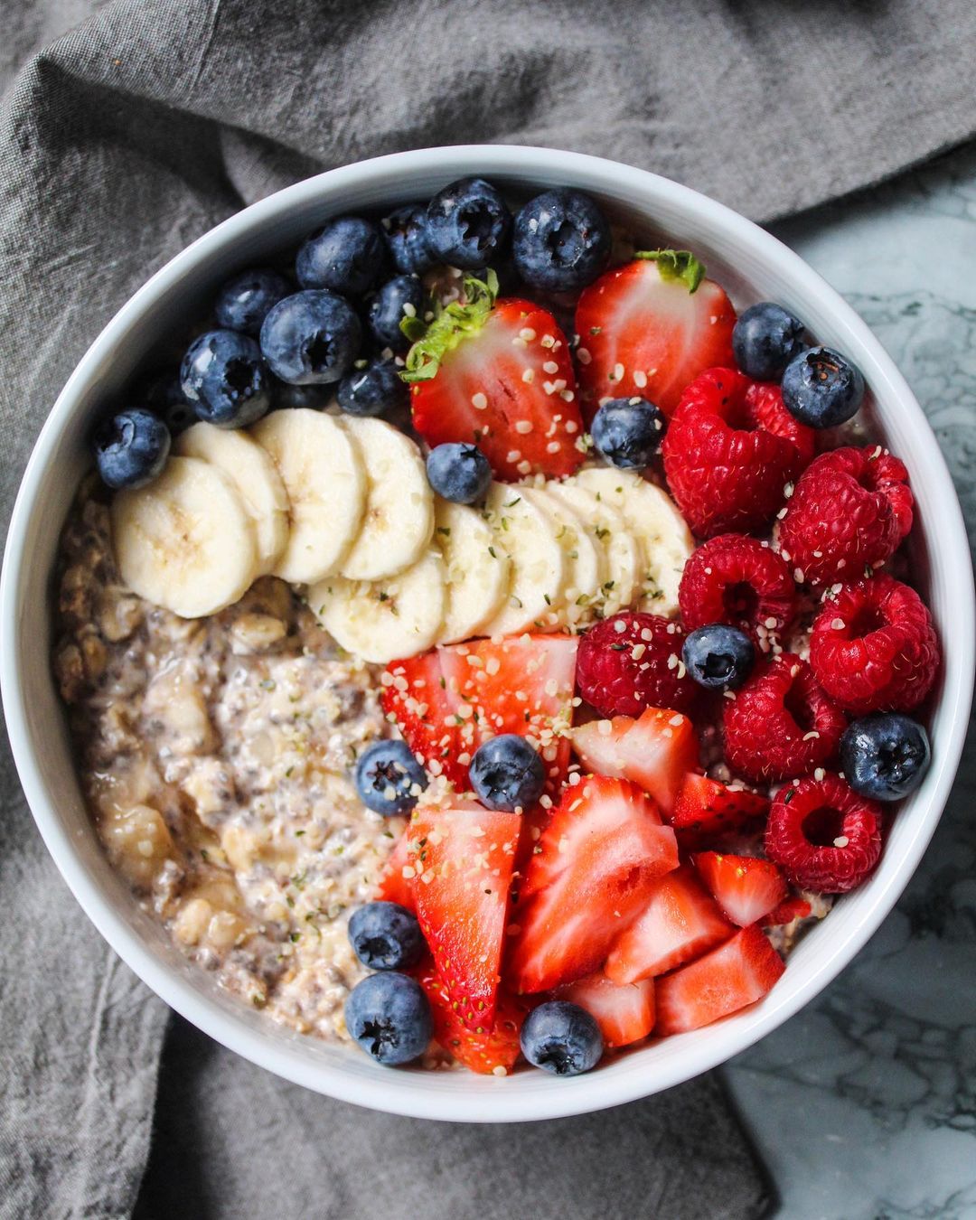 Overnight Oats with Banana and Spices