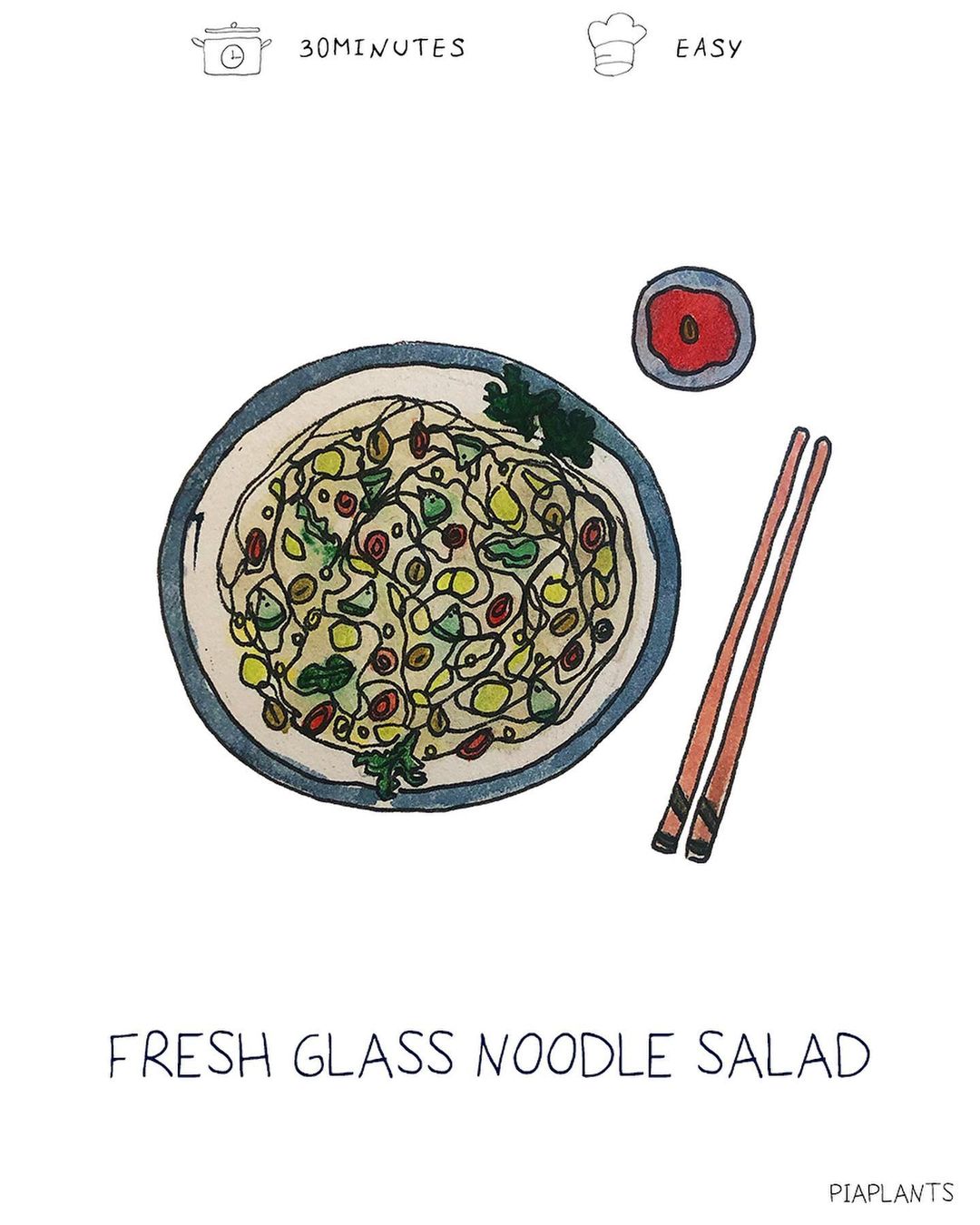Crunchy Glass Noodle Salad