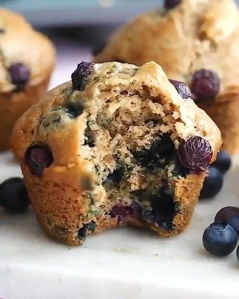 Best Vegan Blueberry Muffins