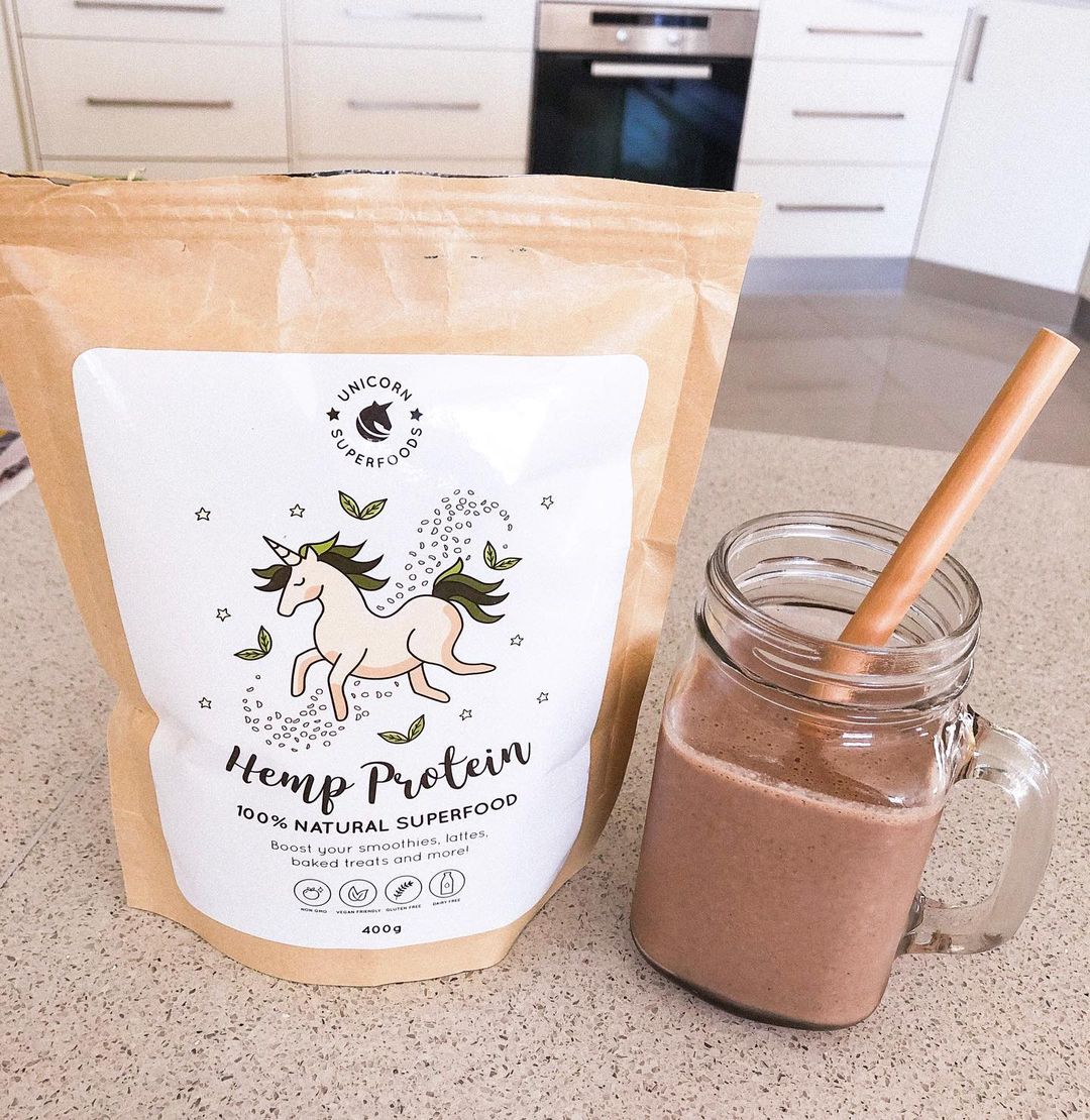 Nutritious Hemp Protein Smoothie for Morning Energy