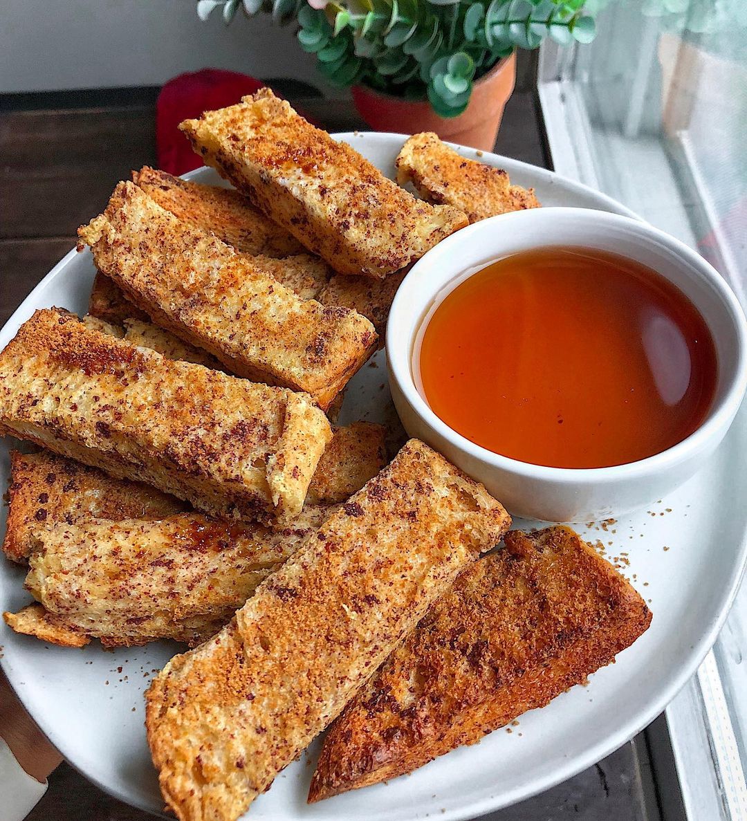 Air Fried French Toast Sticks
