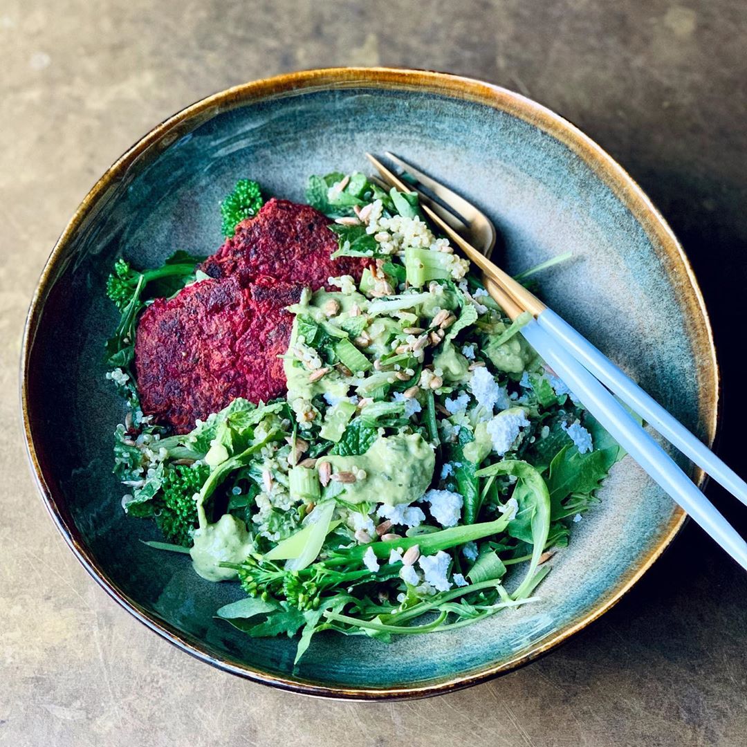 Beetroot and Carrot Veggie Burgers