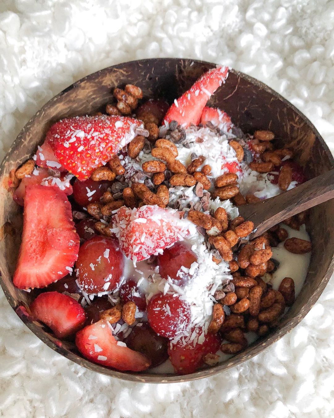 Vegan Coconut Yogurt Fruit Bowl