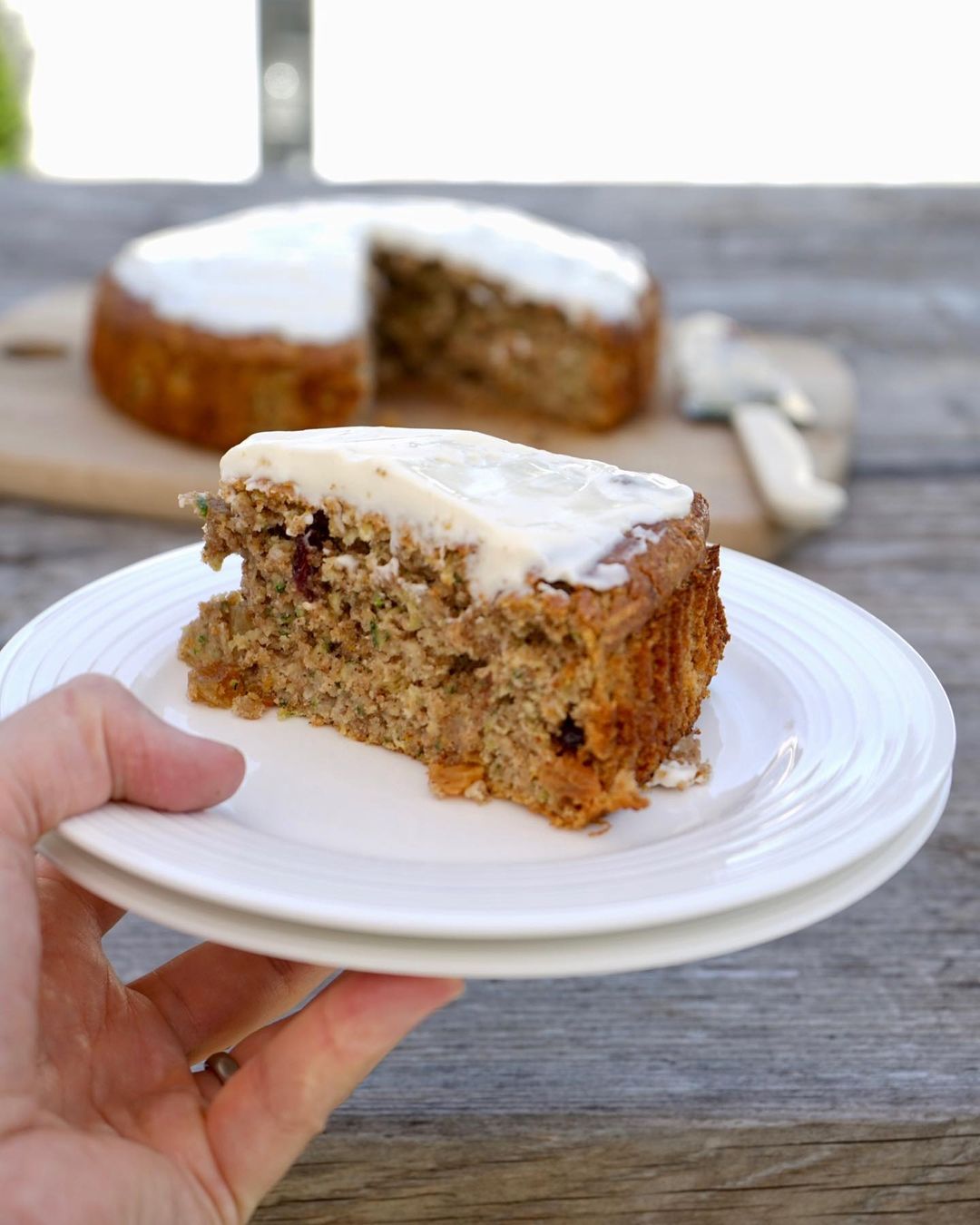 Refined Sugar Free Courgette Cake