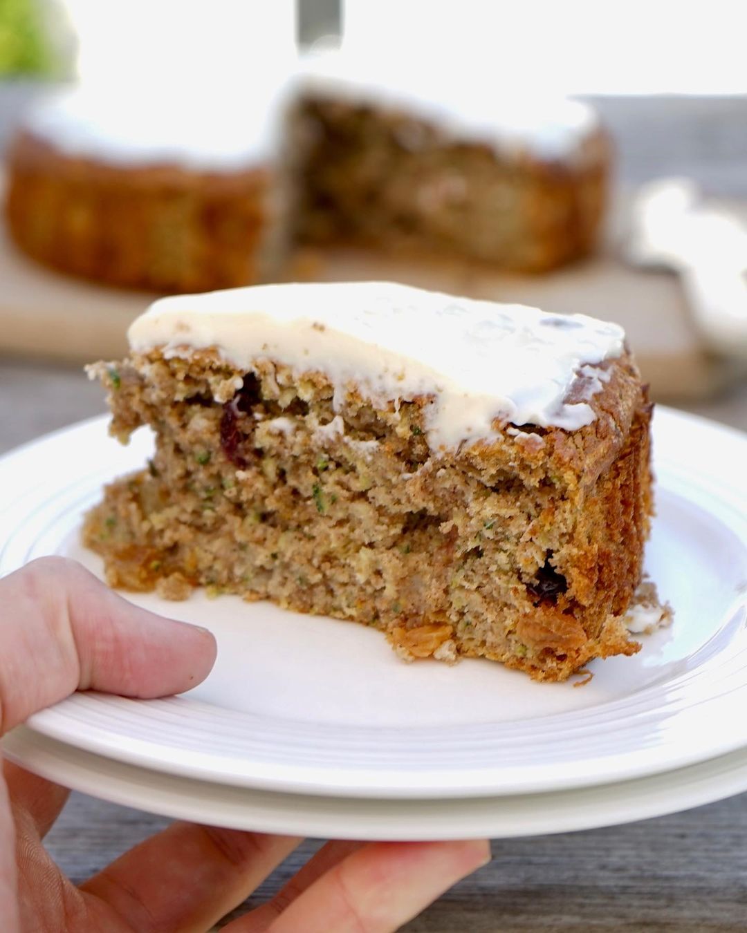 Refined Sugar Free Courgette Cake