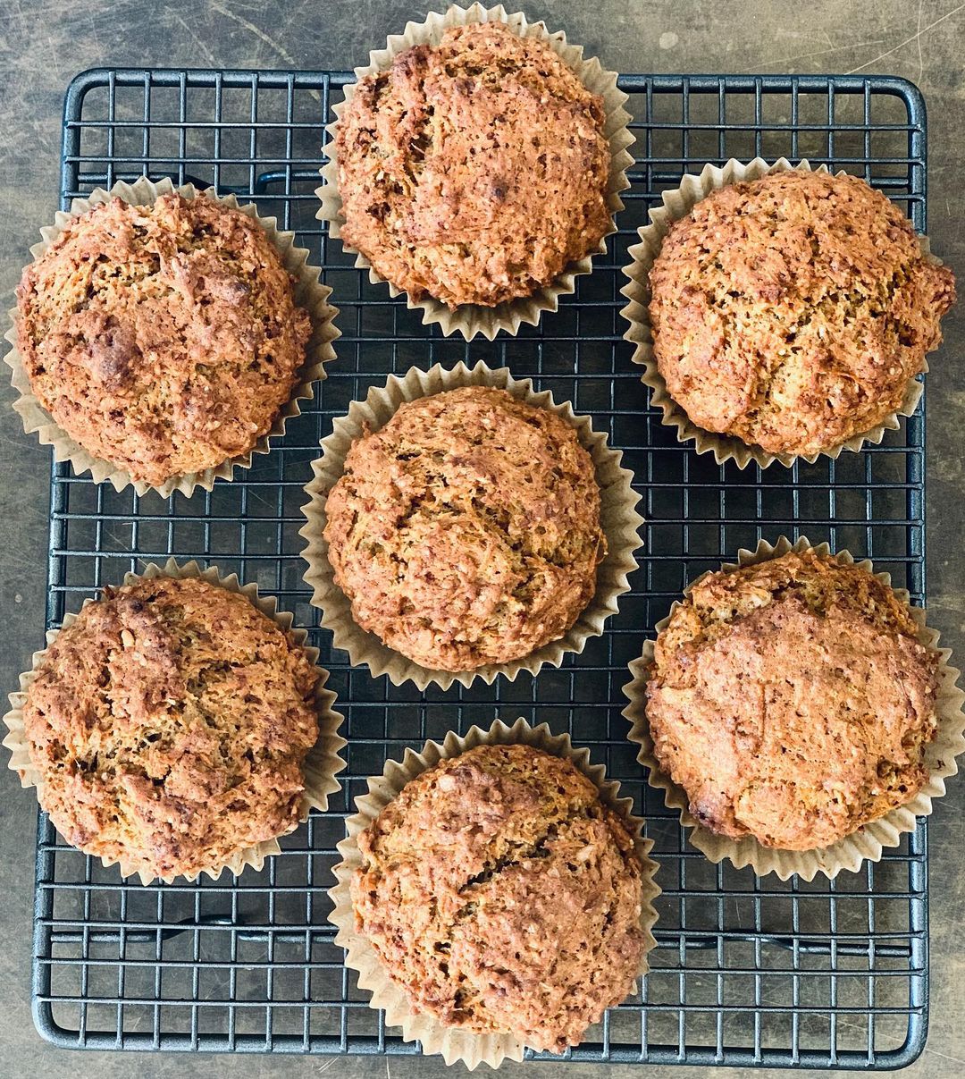 Browned Butter Carrot Muffins