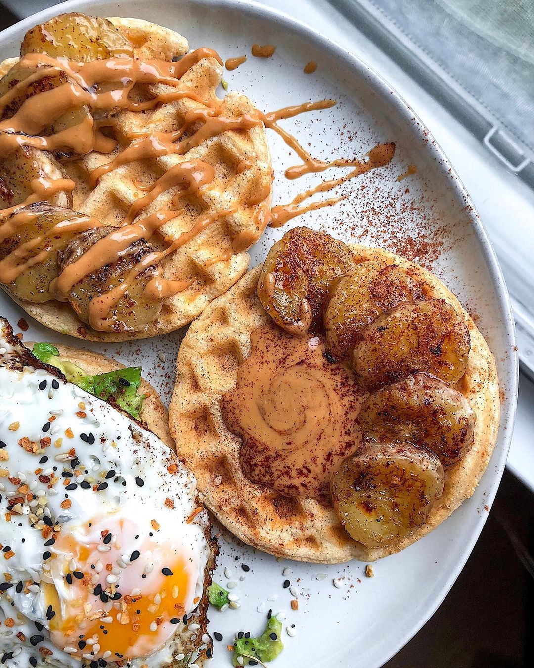 Sweet and Savory Paleo Waffles