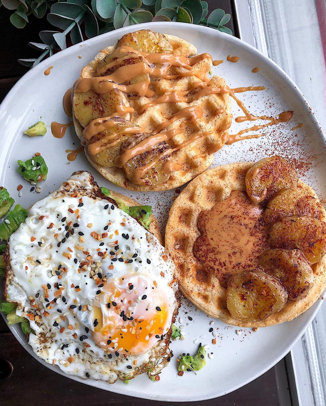 Sweet and Savory Paleo Waffles
