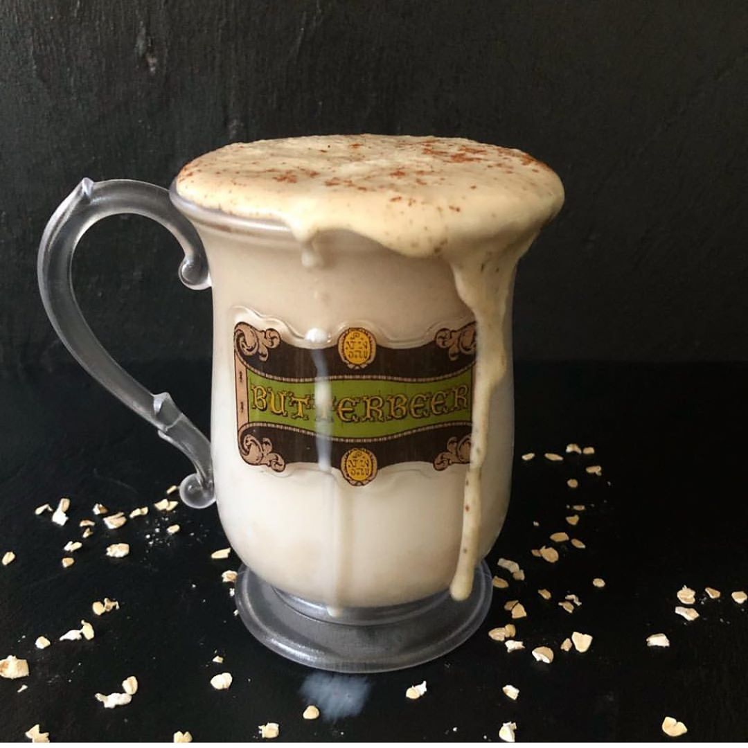 Harry Potter Inspired Butter Beer Smoothie