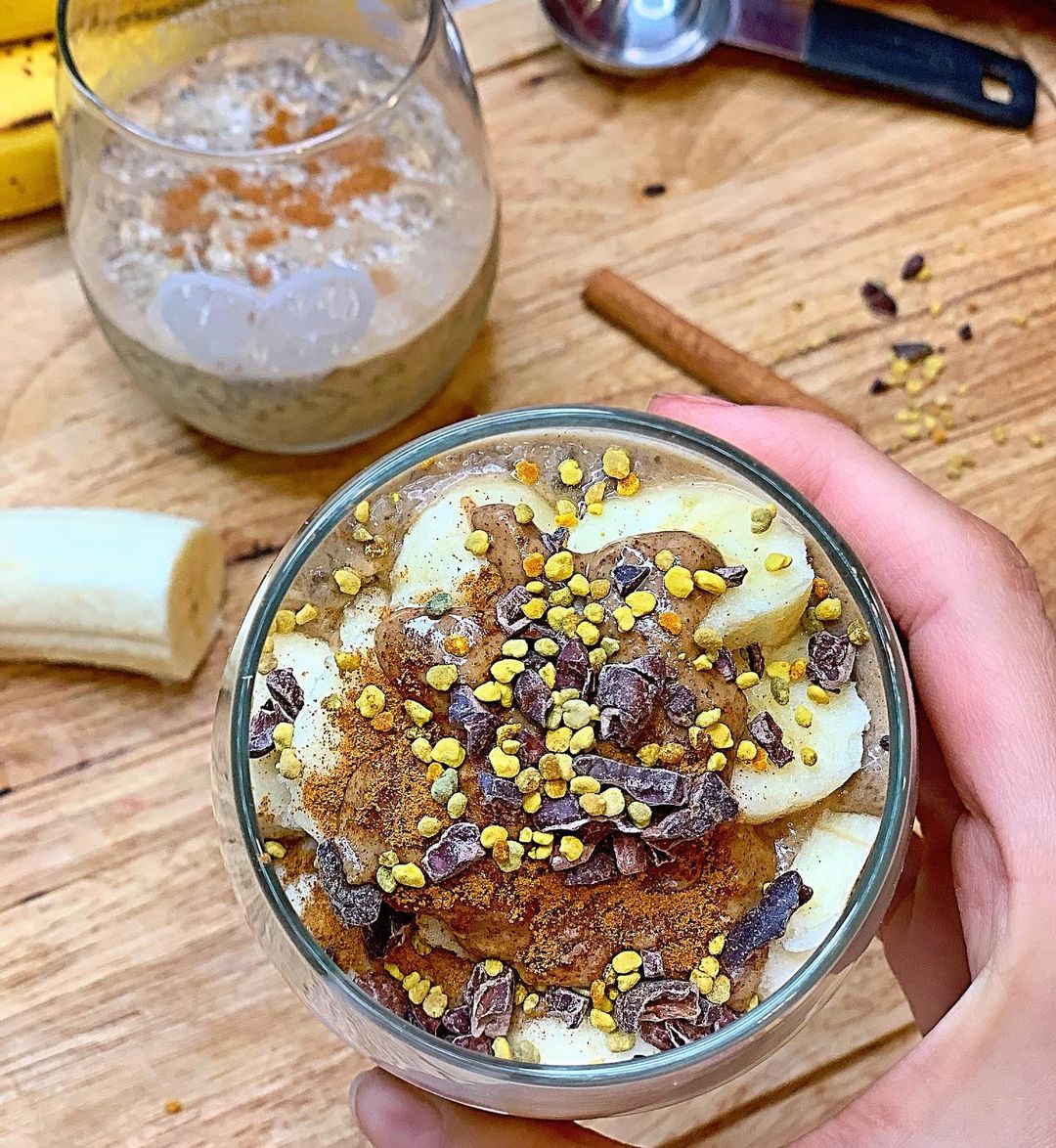 Easy and Delicious Banana Bread Overnight Oats