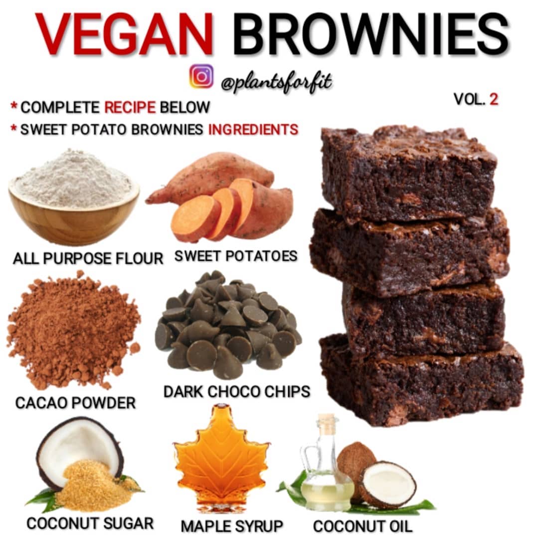 Vegan Sweet Potato Brownies