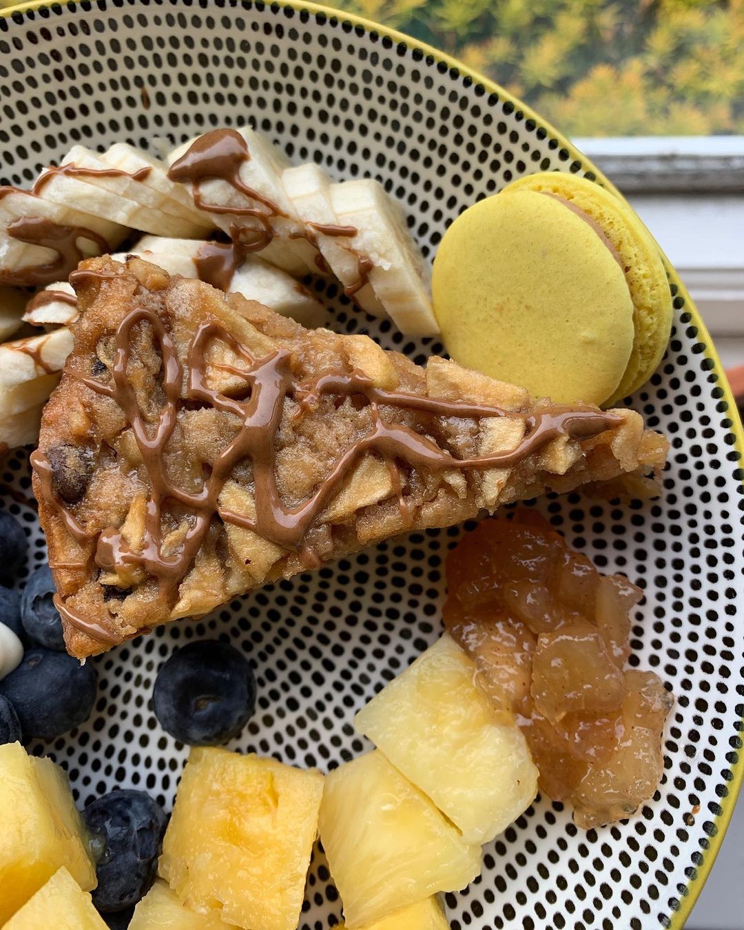 Vegan Nutty Apple Chocolate Cake