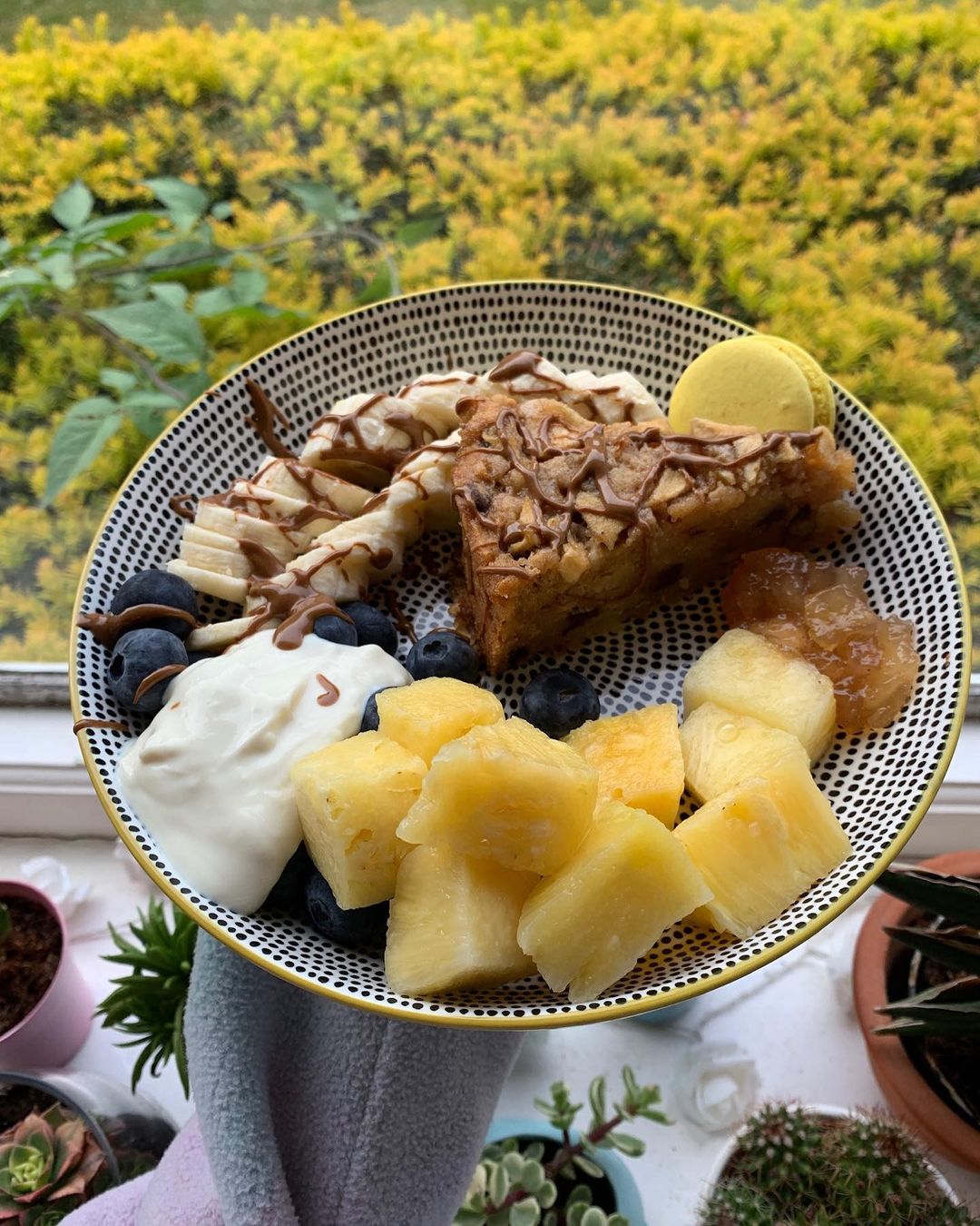 Vegan Nutty Apple Chocolate Cake