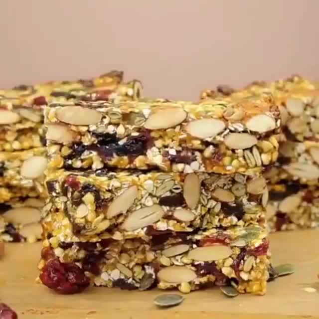 Homemade Natural Energy Bars