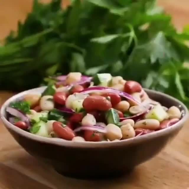 Five Minute Three Bean Salad