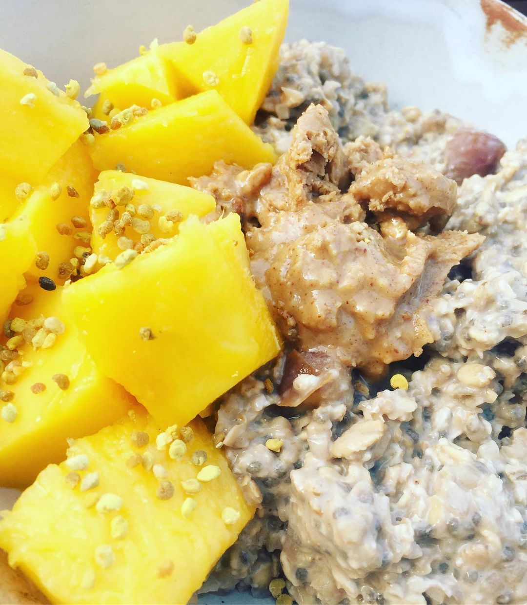 Overnight Salted Caramel Cold Brew Cauli Oats