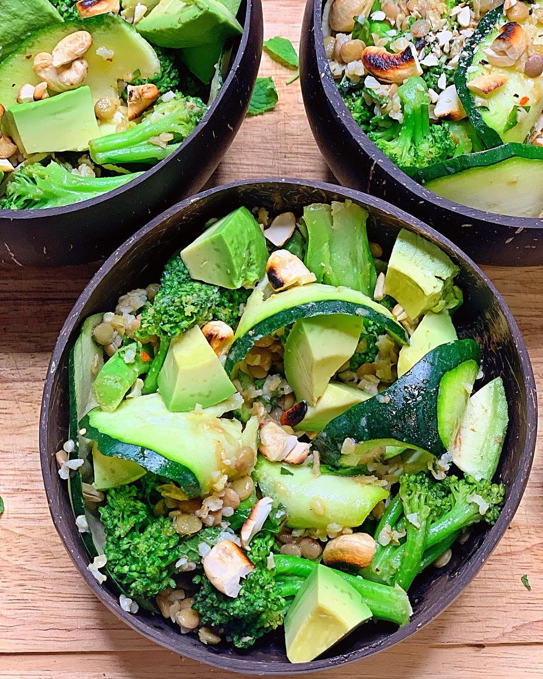 Lentil Mint Salad
