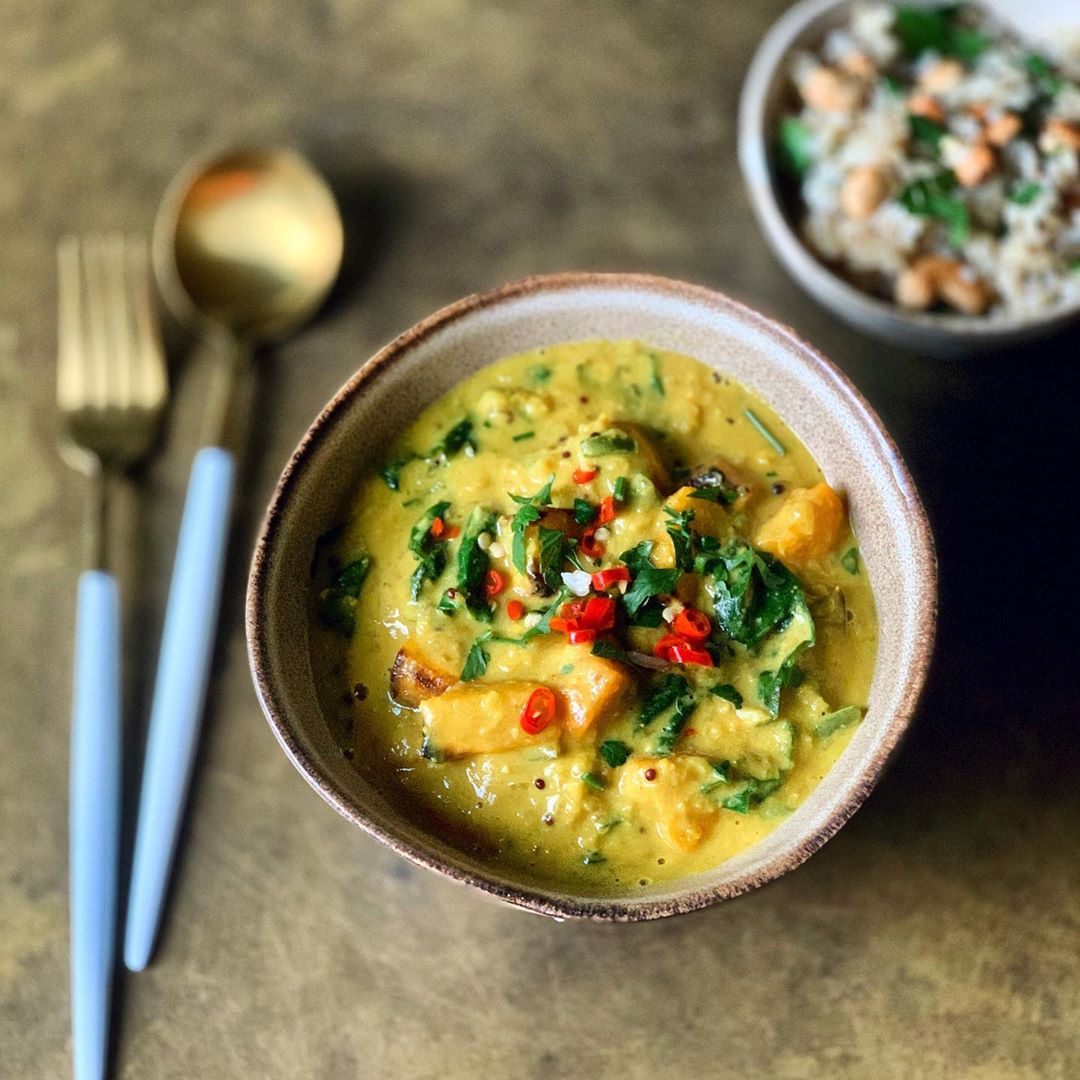 Butternut Squash and Sweetcorn Erriseri