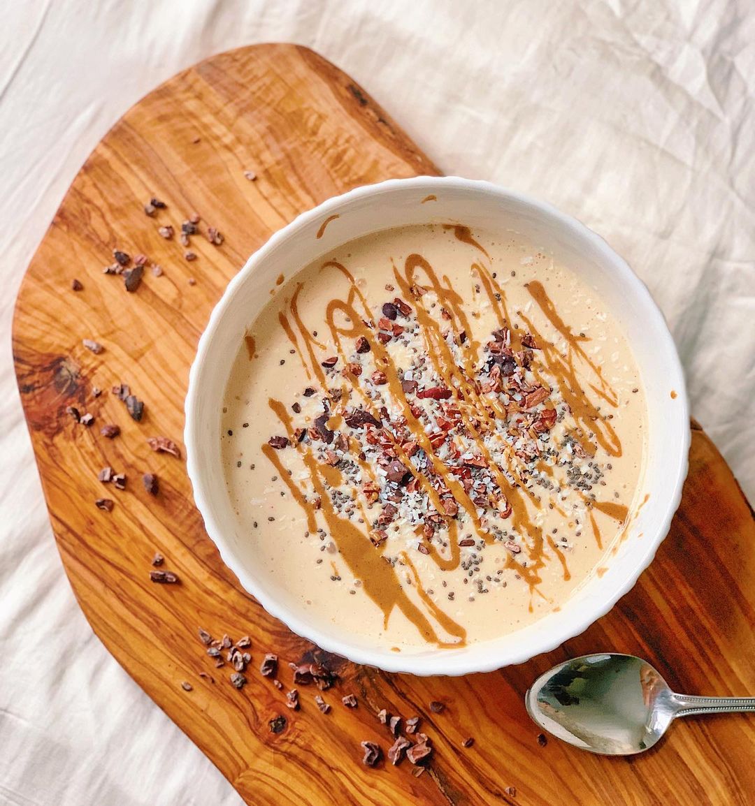 Peanut Butter Banana Smoothie Bowl