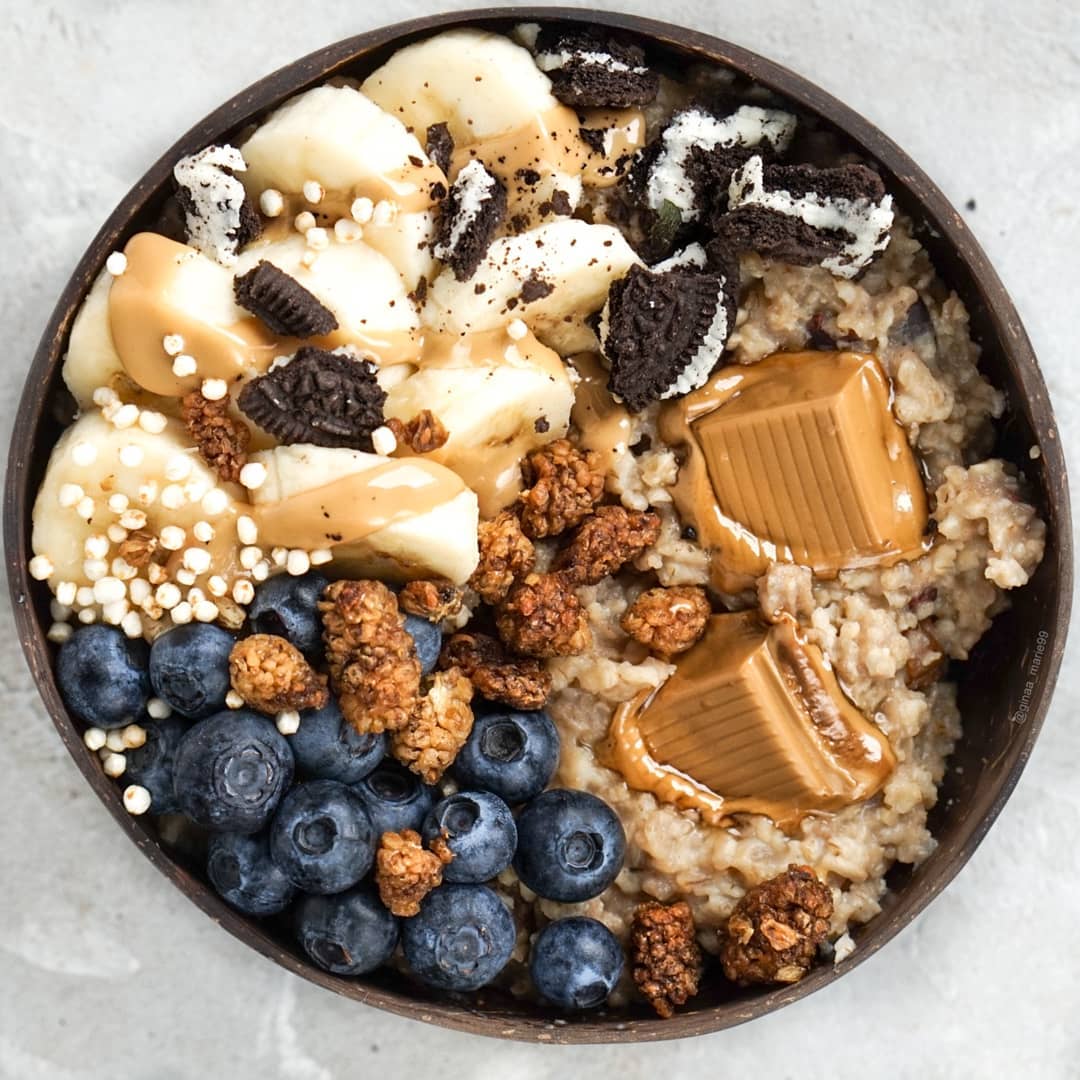 Vegan Caramel Protein Pudding Oats
