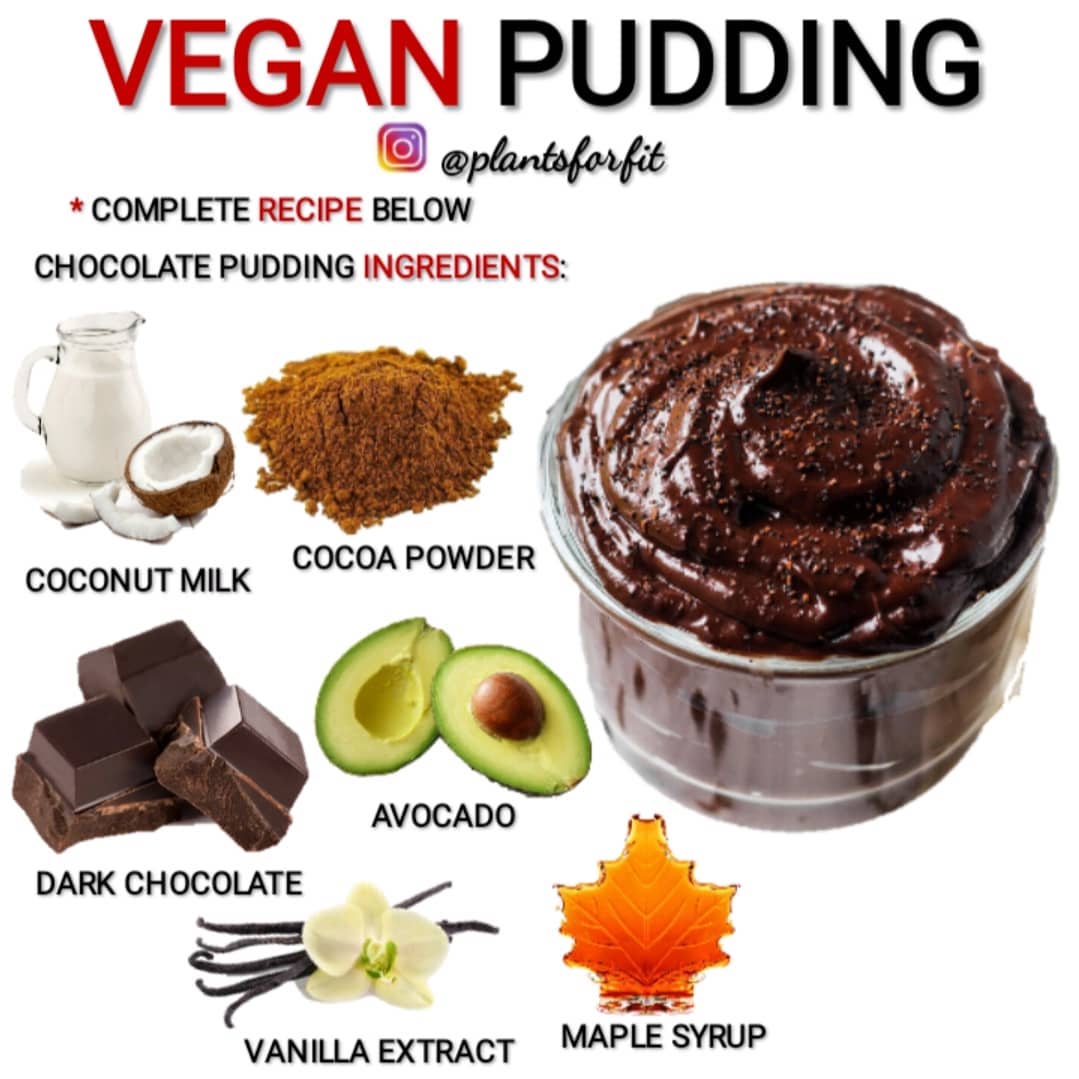 Creamy Vegan Chocolate Avocado Pudding