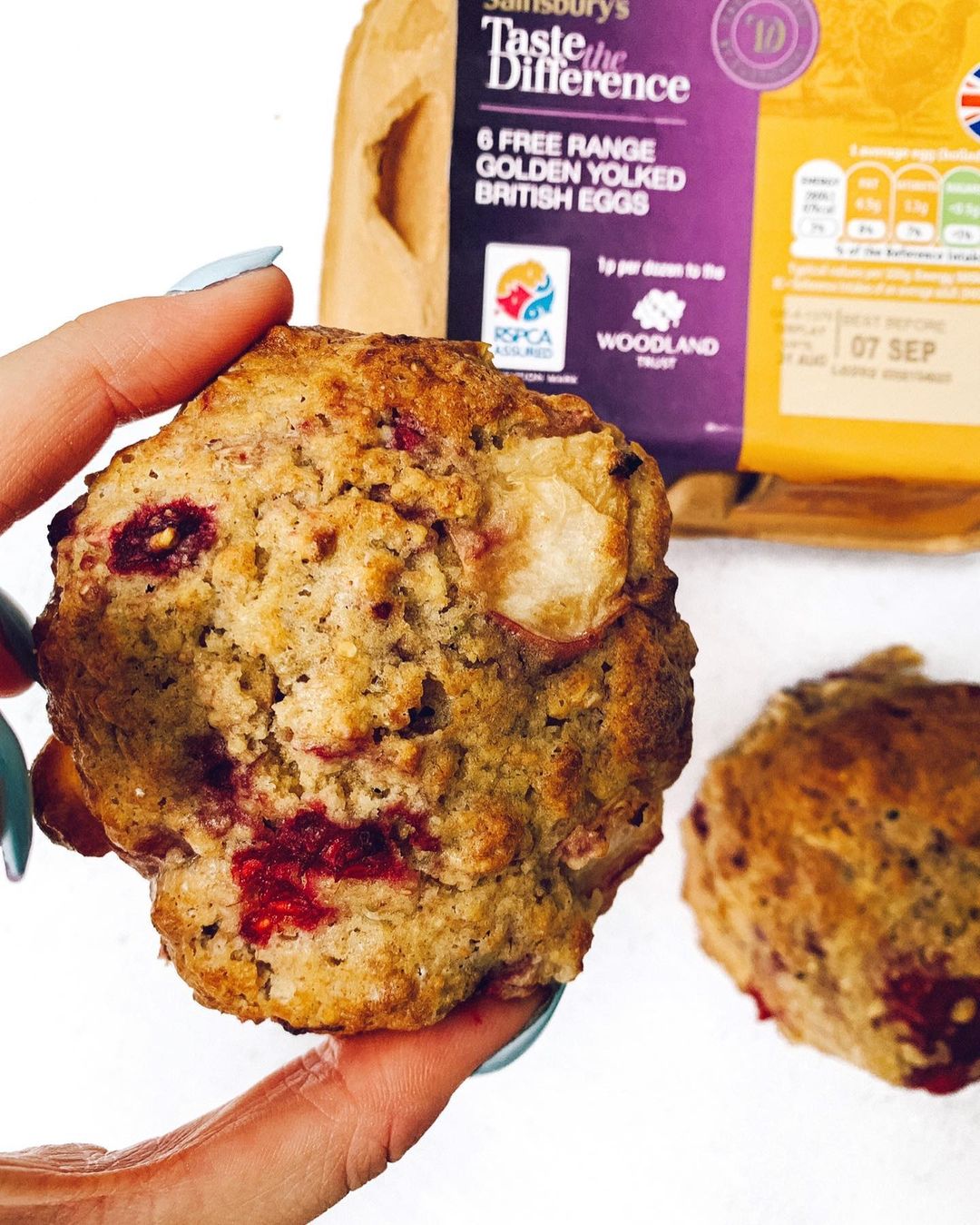 Peach and Raspberry Cookies