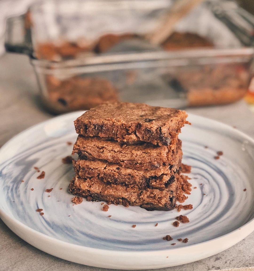 Easy Gluten-Free Almond Butter Blondies