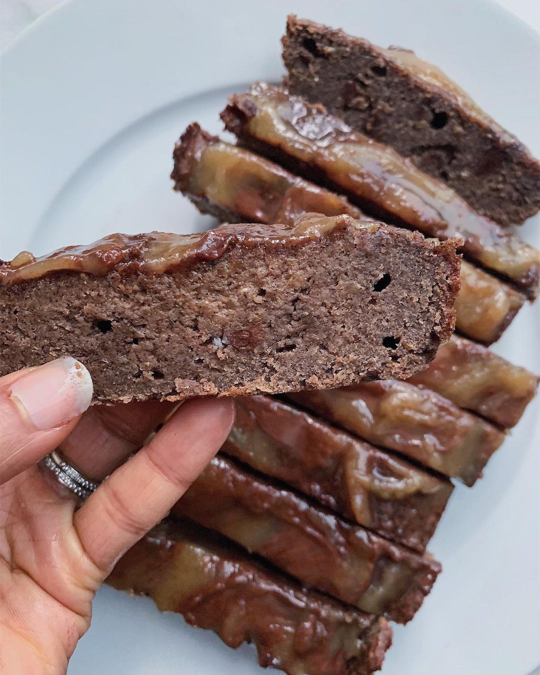 Double Chocolate Vegan Brownie Bread