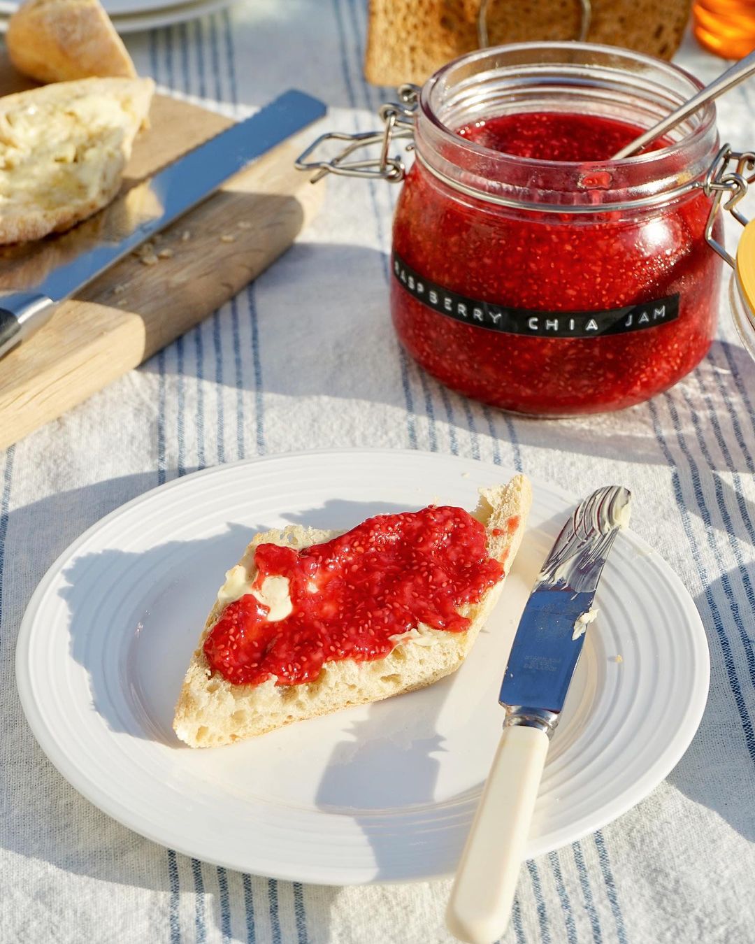 Homemade Raspberry Chia Jam