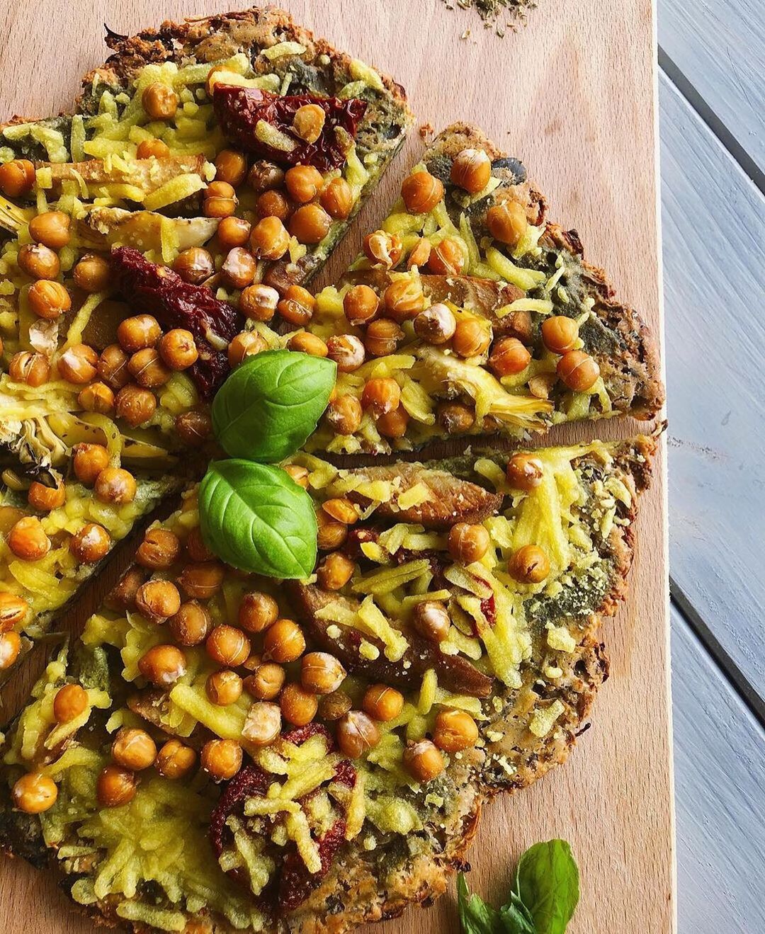 Vegan Eggplant Pizza Crust