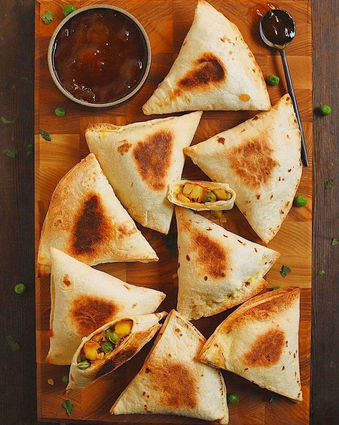 Wrap and Bake Samosas