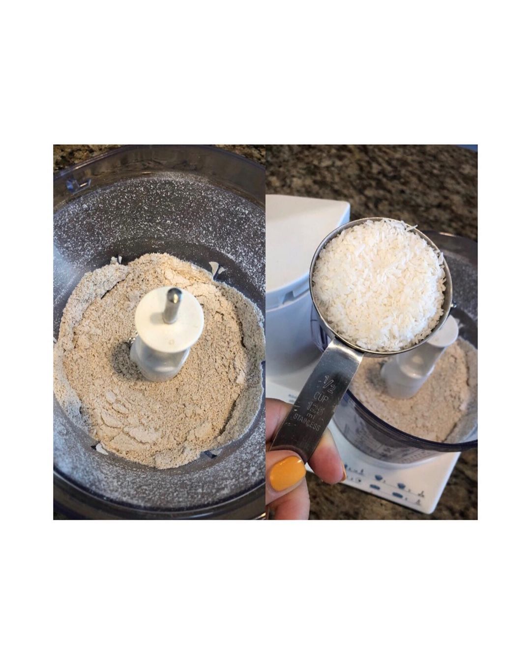 Vegan Coconut Cookies and Mango Banana Ice Cream