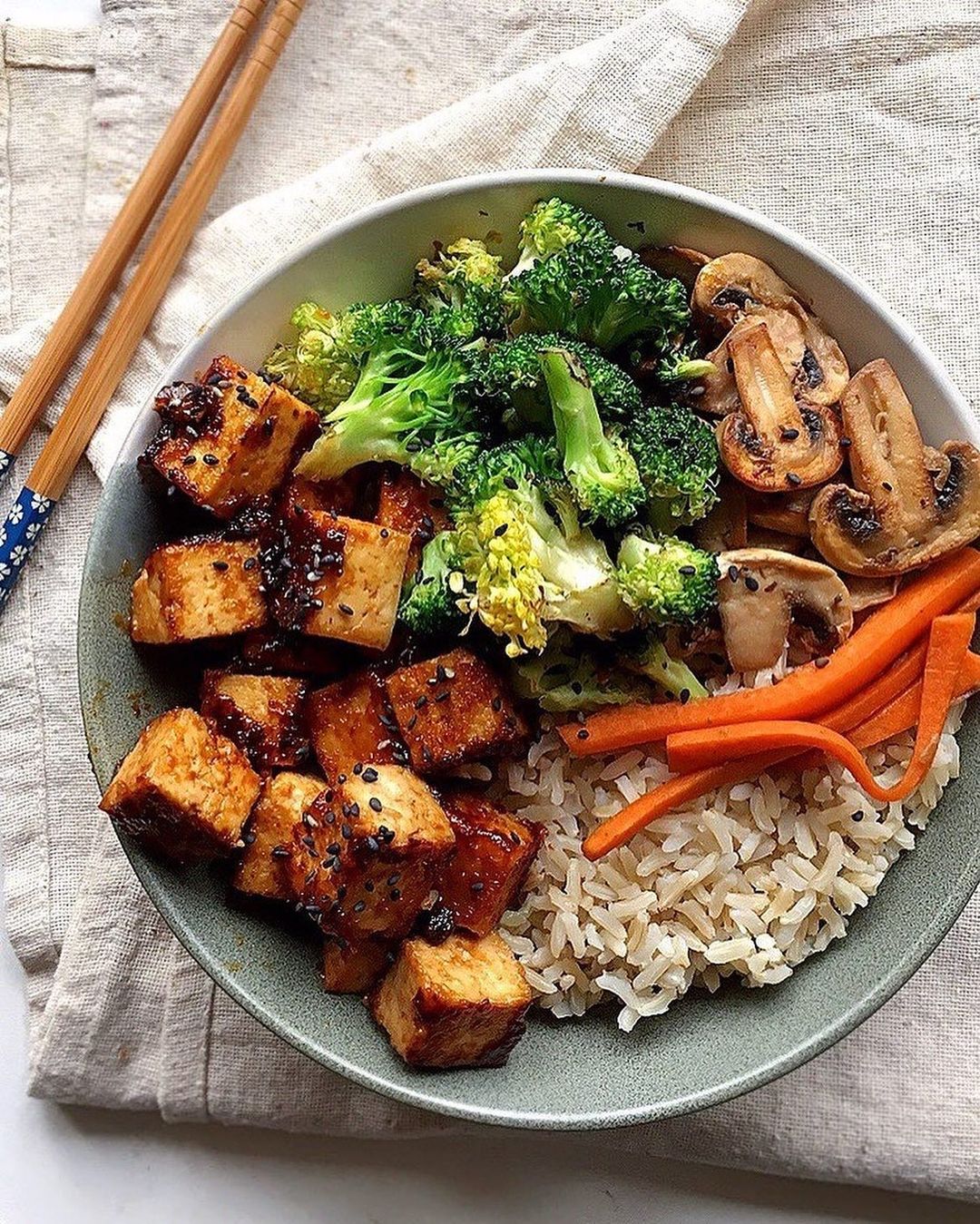 Sweet Sticky Tofu