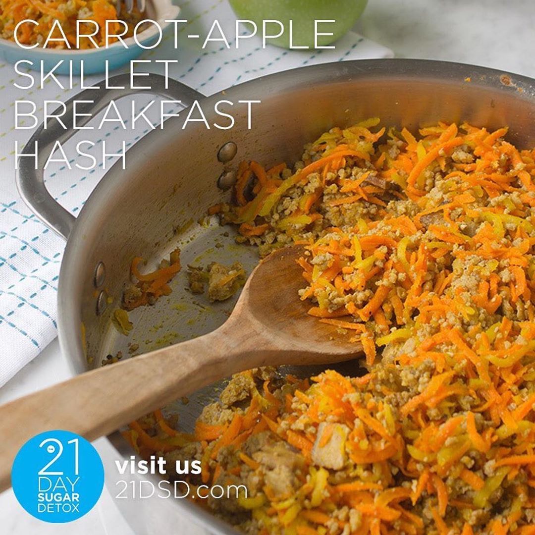 Carrot-Apple Skillet Hash