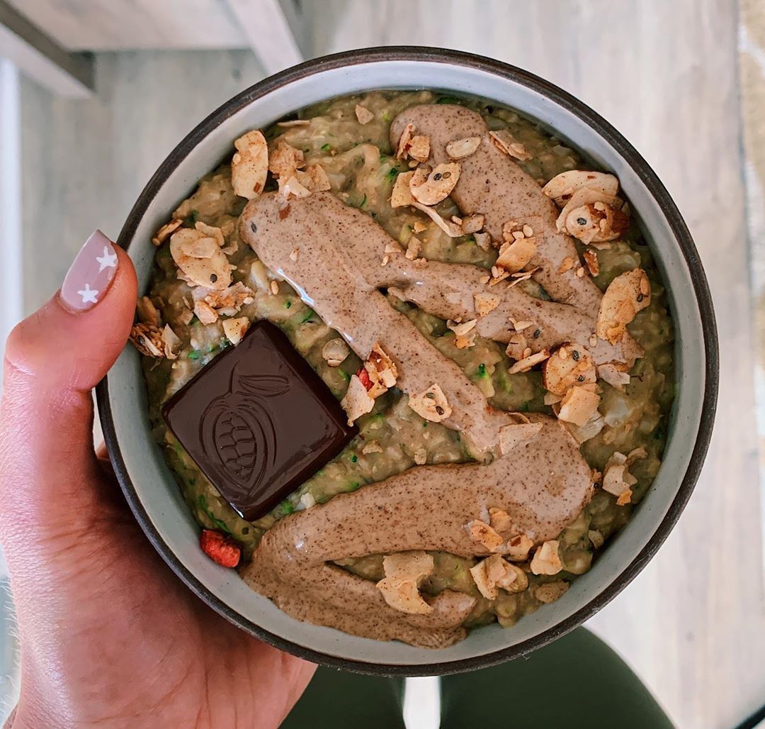 Vegan Protein Zoats Breakfast Bowl