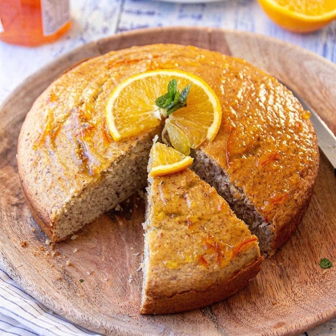 Vegan Orange Almond Cake