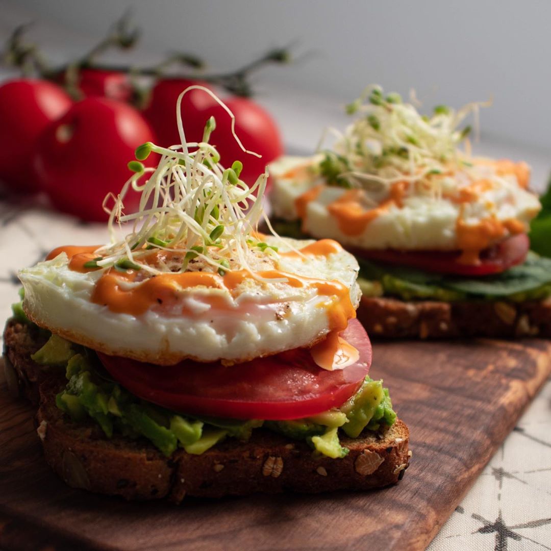 Sriracha Egg Toast's