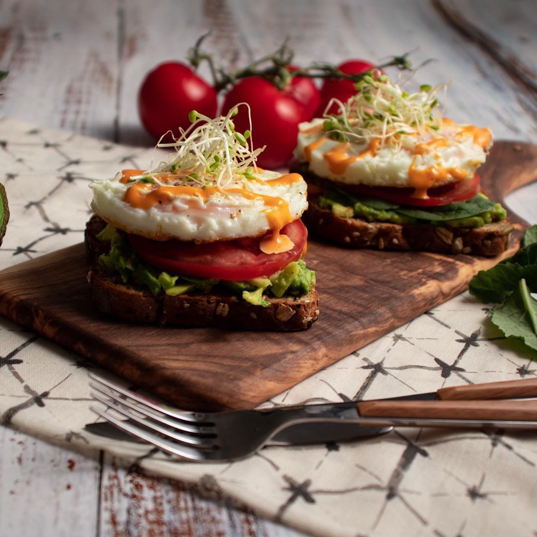 Sriracha Egg Toast's
