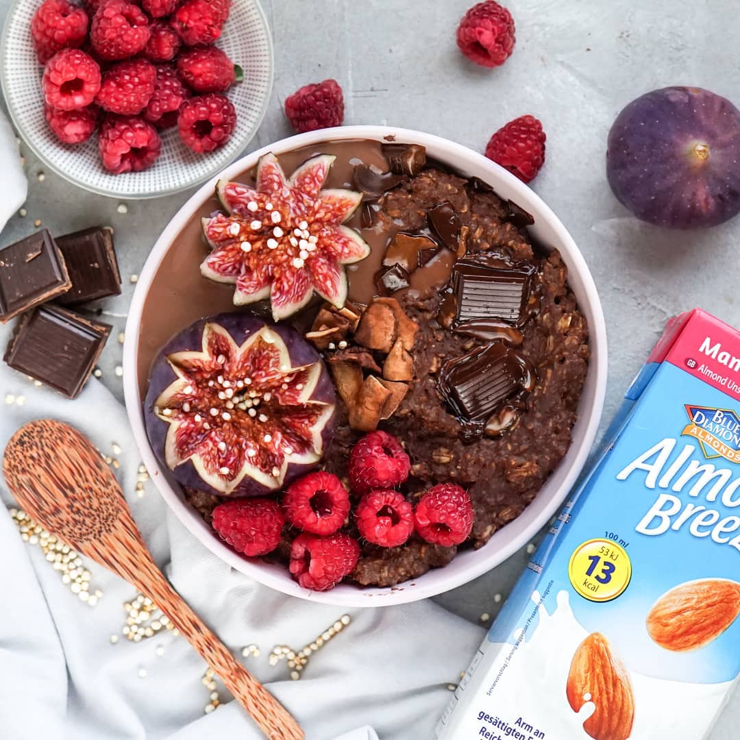 Chocolate Almond Porridge Breakfast Treat
