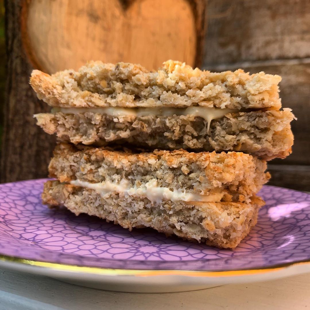 White Chocolate and Coconut Flapjacks