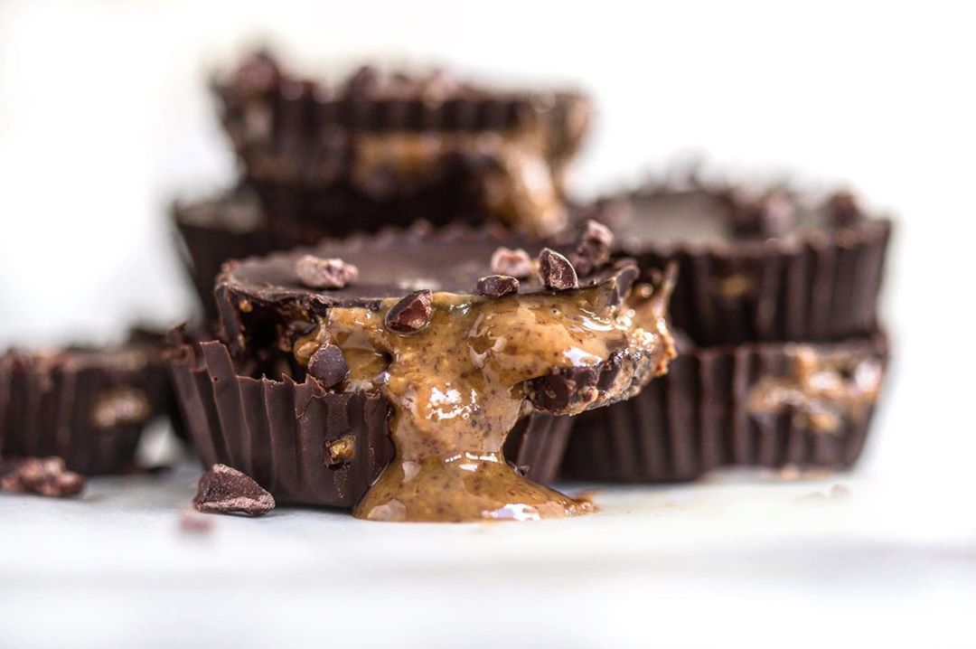 Messy and Marvelous Dark Chocolate Almond Butter Cups