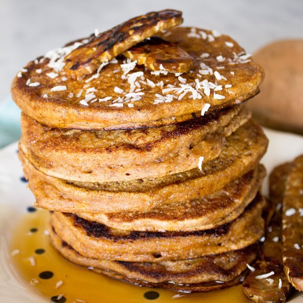 Gluten-Free Vegan Chickpea Pancakes Breakfast