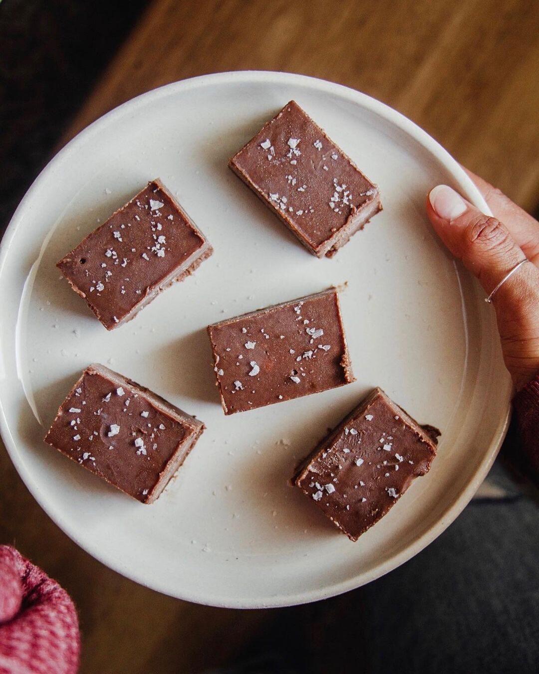 Chocolate Tahini Fudge