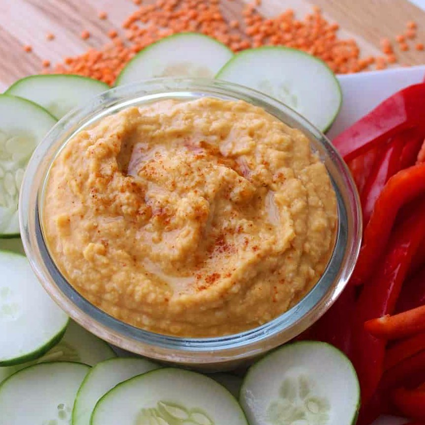 Red Lentil Hummus