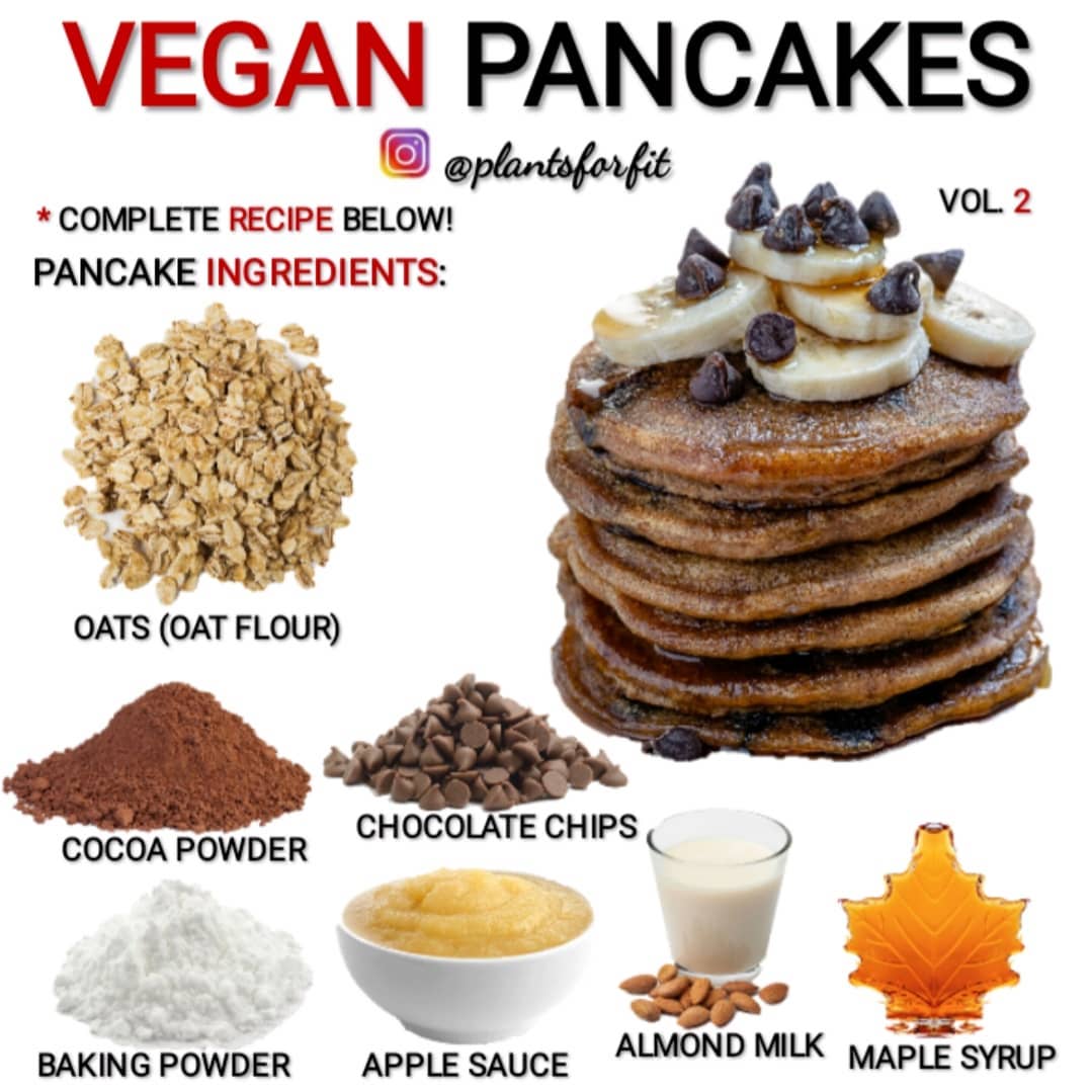 Vegan Choco Pancakes