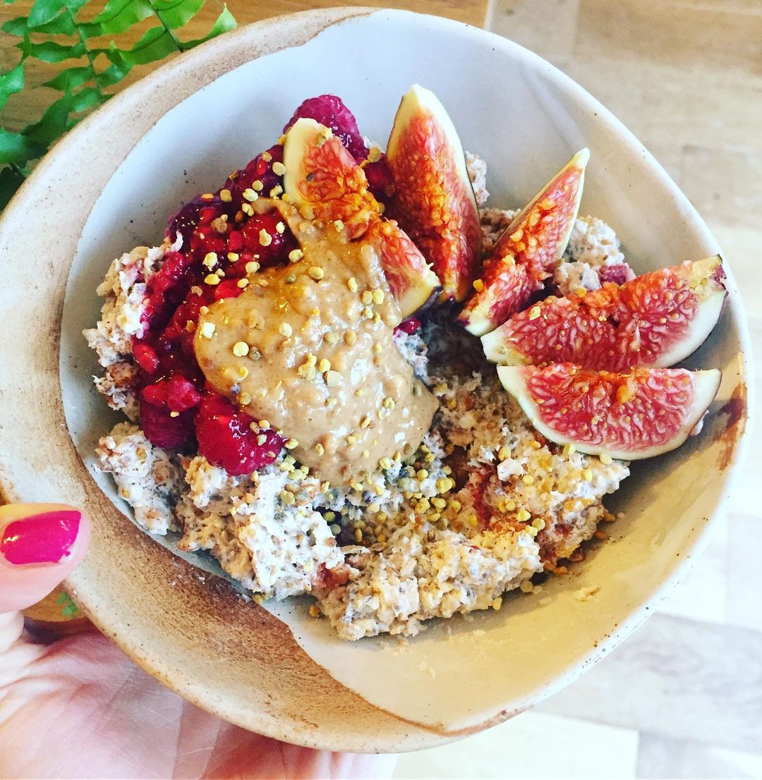 Overnight Bircher Muesli Breakfast