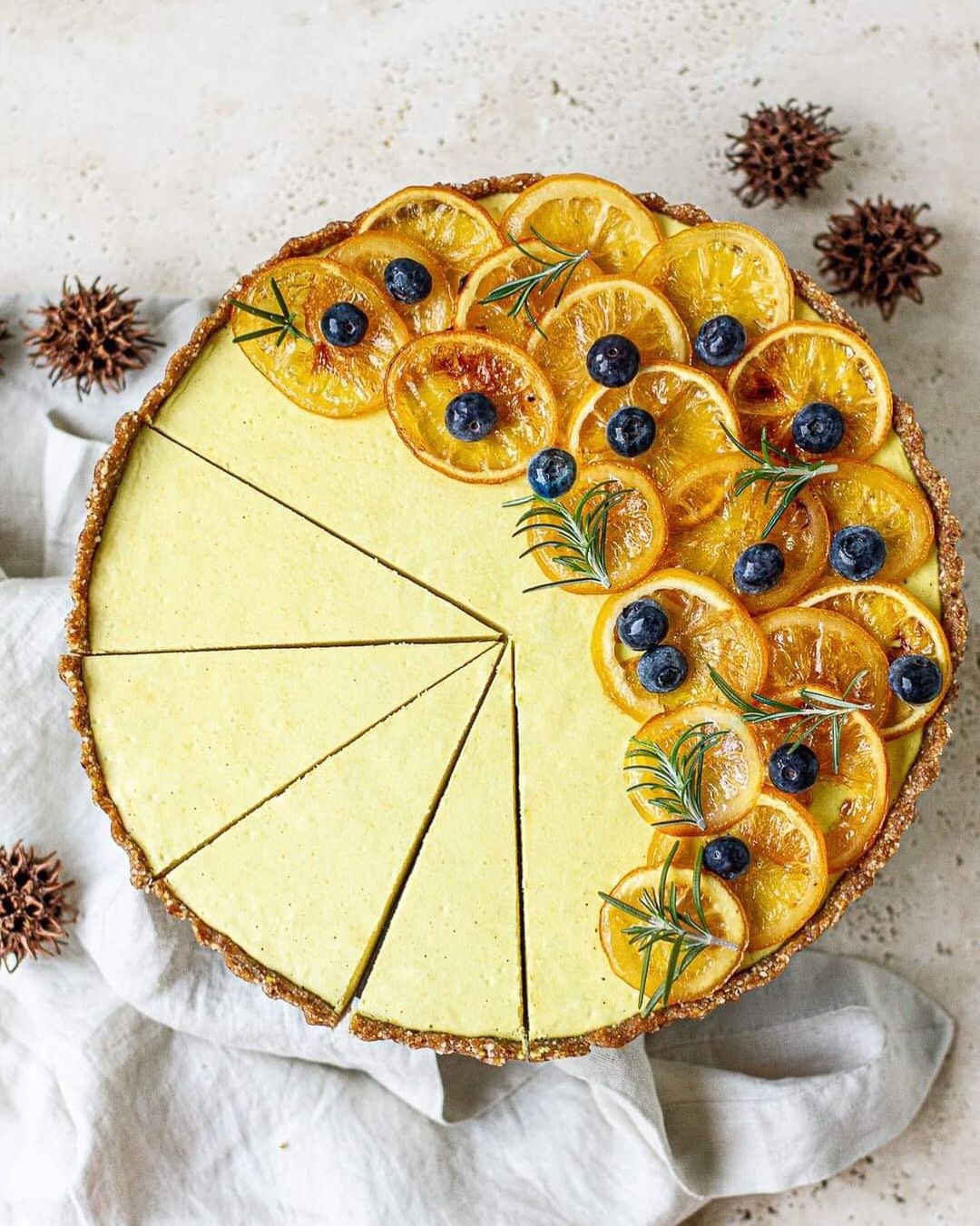 Creamy Tangy No-Bake Lemon Tart