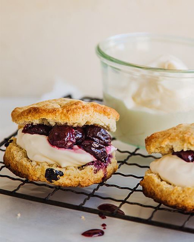 Gluten-Free Vegan Scones for Cream Tea
