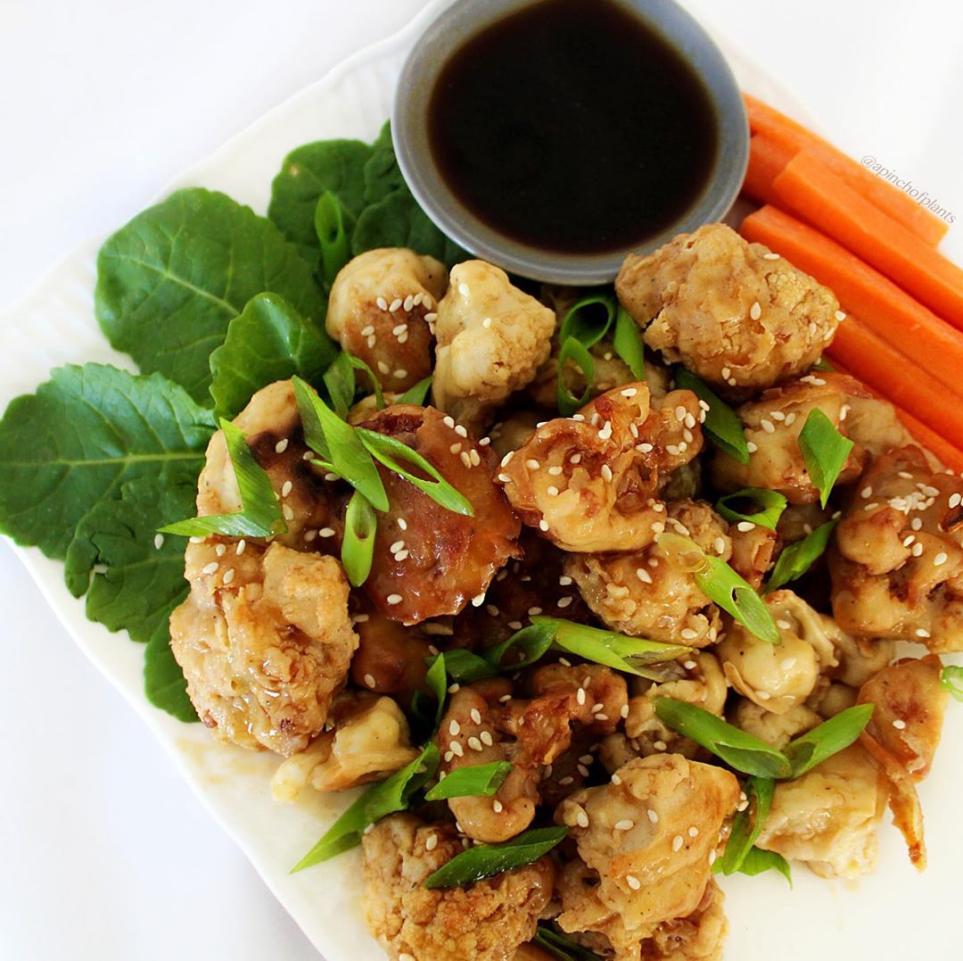 Simple Baked Cauliflower Wings